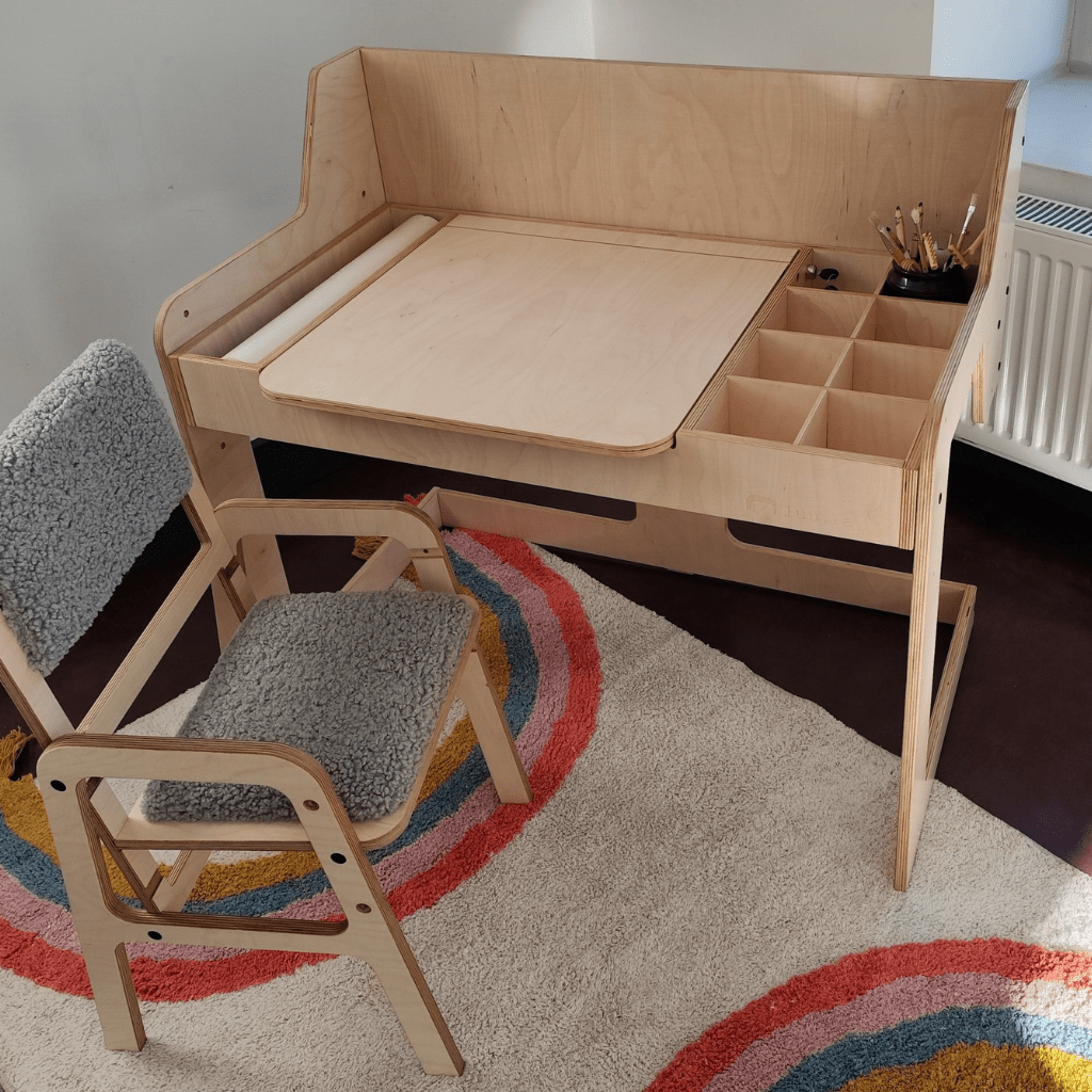 Bureau d'Activités Multisensoriel "Luula" – Table Évolutive (Seule) en | furniture Tinitto – Fabrication européenne