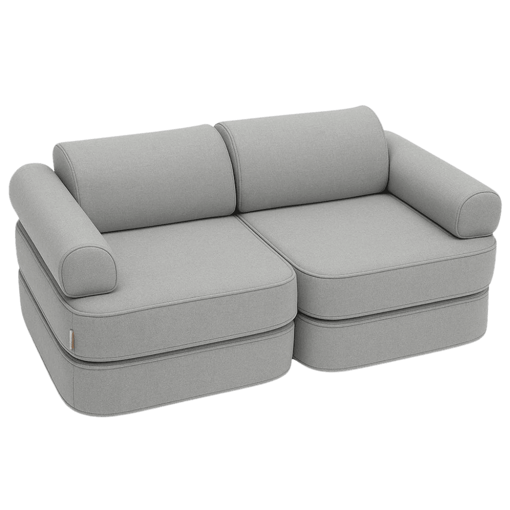 Sofá Outzy para ambientes externos e internos em LightGray | Decoração Tinitto – Fabricação europeia