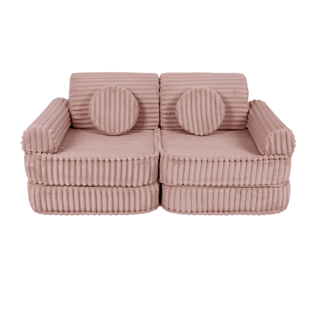 Sofá Modular Médio Infantil - Churros Rosa en | Decoração Tinitto – Fabricação europeia