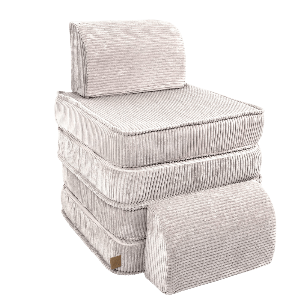 Canapé Modulable Enfant "Basic" 4 Pièces Aesthetic – MeowBaby - Ecru en | Conforto Tinitto – Fabrication européenne