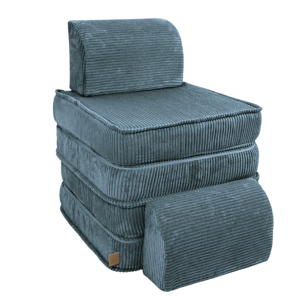 Canapé Modulable Enfant "Basic" 4 Pièces Aesthetic – MeowBaby - Turquoise en | Conforto Tinitto – Fabrication européenne