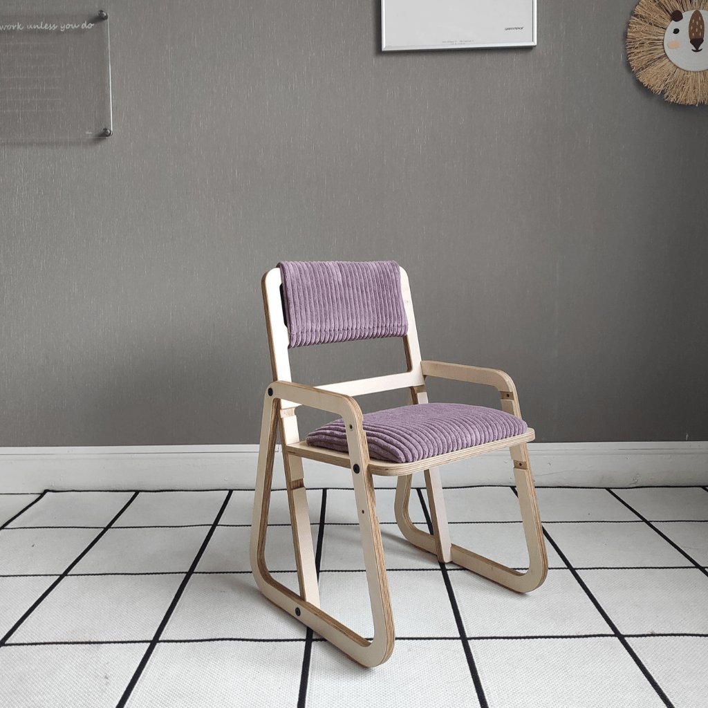 Chaise Évolutive Ergonomique "Julle" – 2 - 10 ans (Luula) - Rose Framboise en | Decoração Tinitto – Fabrication européenne