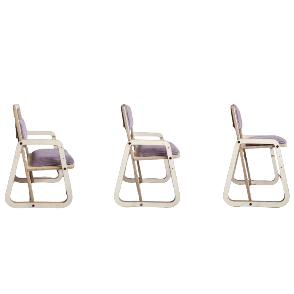 Chaise Évolutive Ergonomique "Julle" – 2 - 10 ans (Luula) - Rose Framboise en | Decoração Tinitto – Fabrication européenne