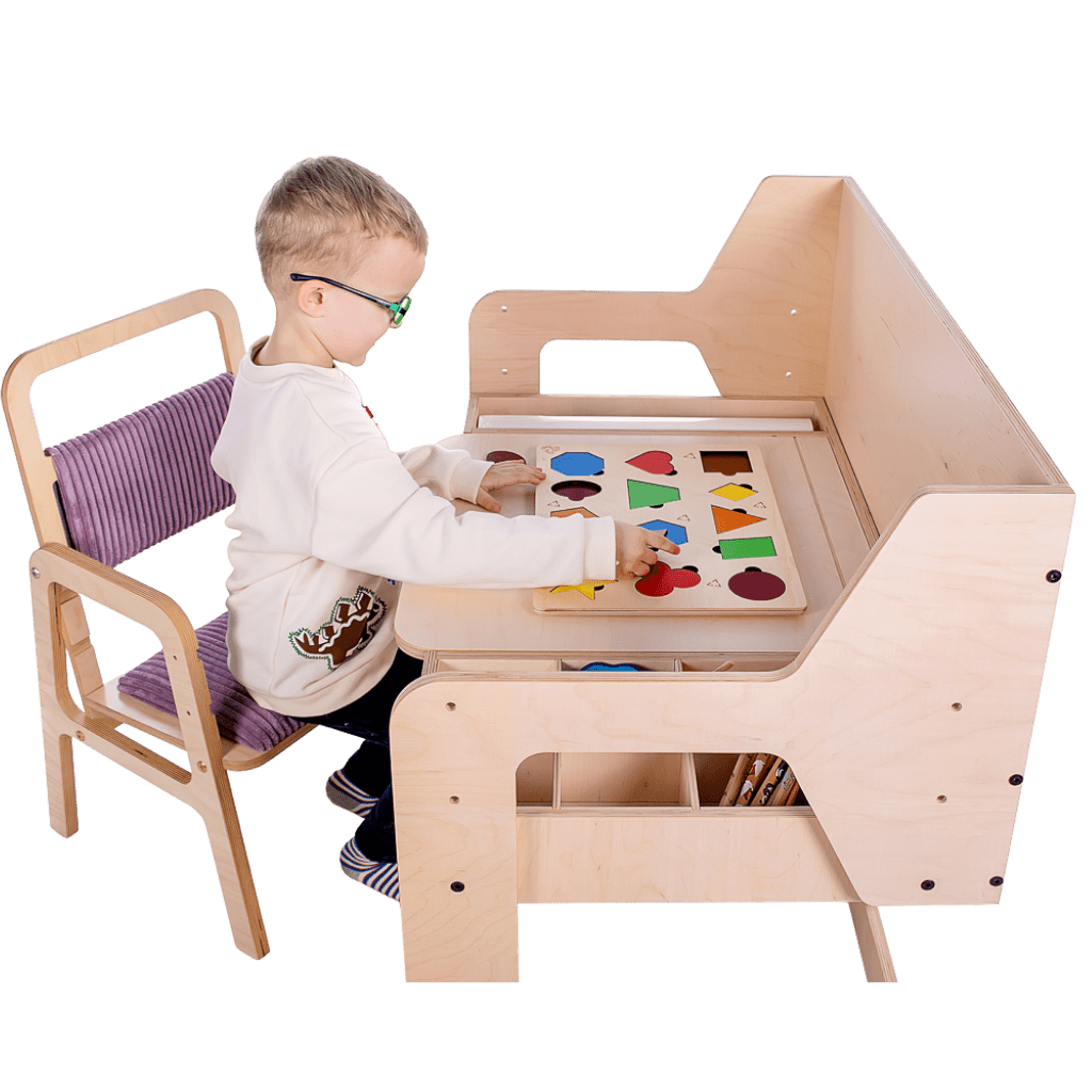 Chaise Évolutive Rembourrée "Luula" – Ergonomie 2 - 12 ans - Rose Framboise en | Motricidade Tinitto – Fabrication européenne