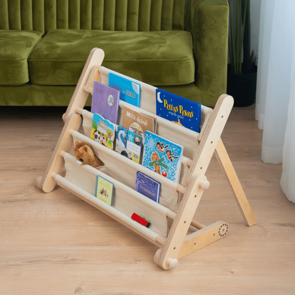Étagère Montessori - Accessoire pour structures d'escalade en | Motricidade Tinitto – Fabrication européenne