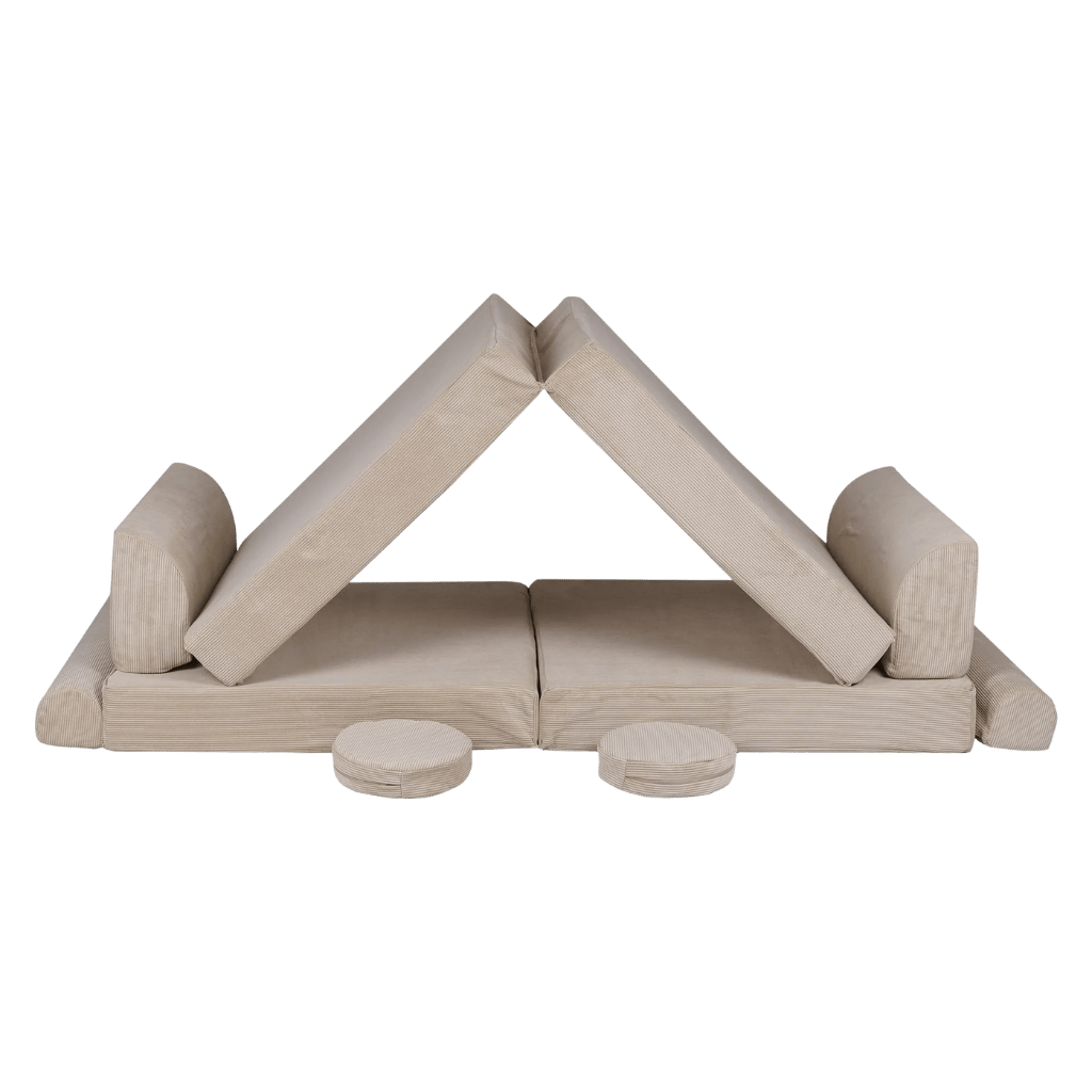 Sofá Grande Slimcord Premium - Cru em | Decoração Tinitto – Fabricação europeia