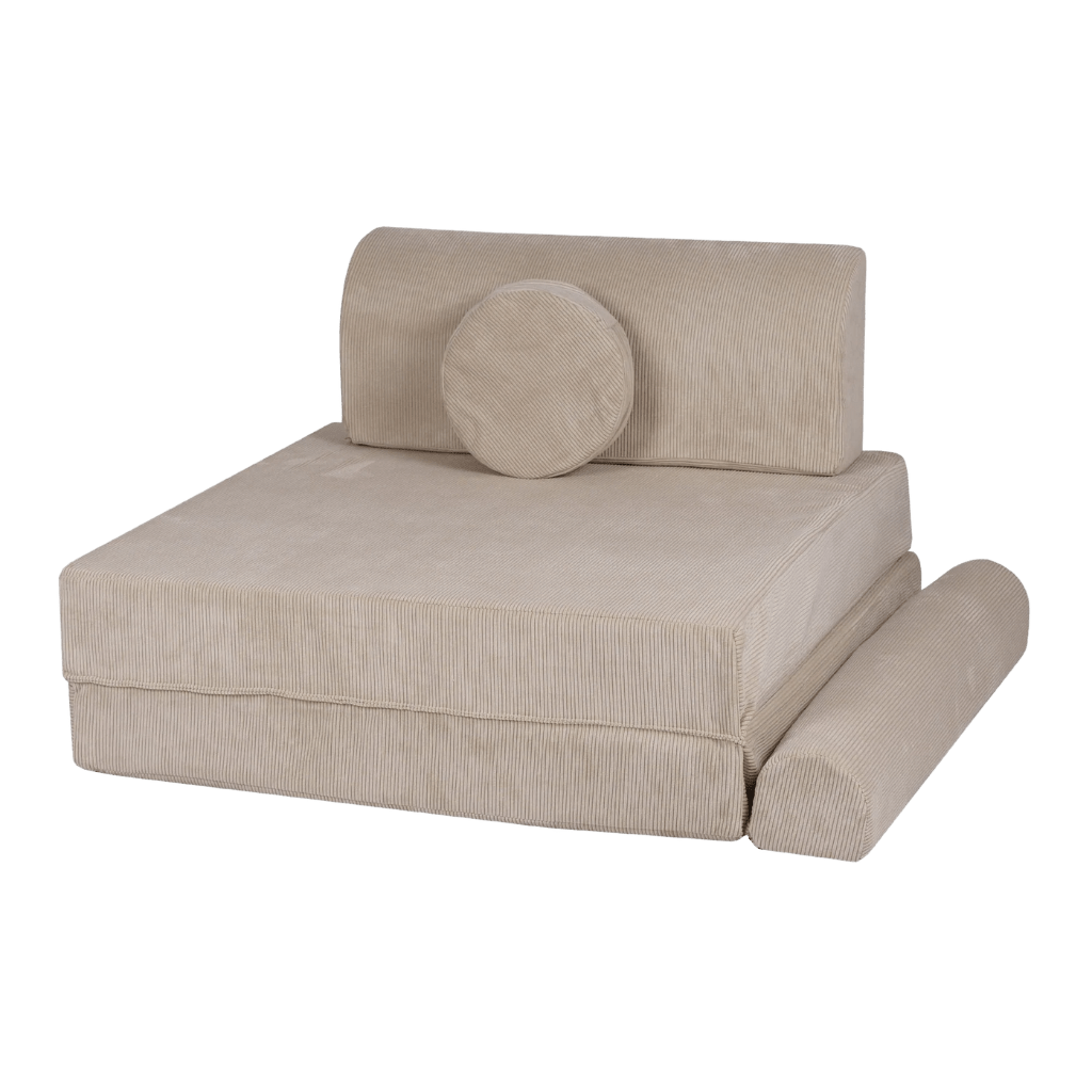 Sofá Grande Slimcord Premium - Cru em | Decoração Tinitto – Fabricação europeia