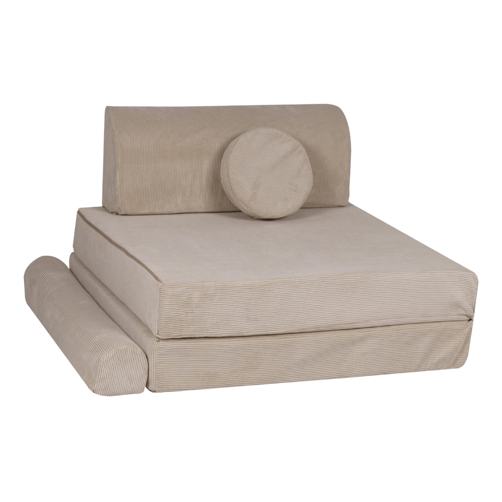 Sofá Grande Slimcord Premium - Cru em | Decoração Tinitto – Fabricação europeia