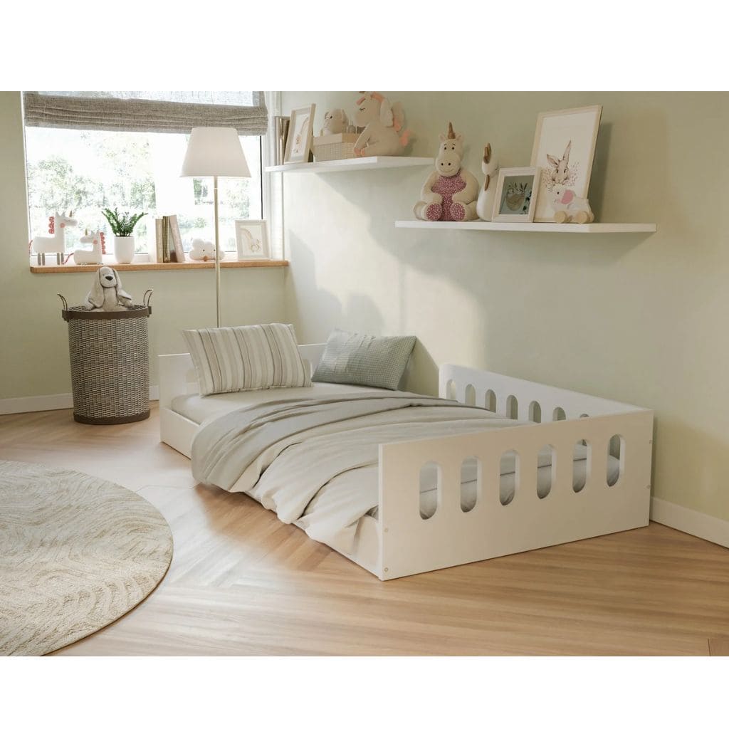 Cama de chão para crianças Timon Design em 160x80 | móveis Tinitto – Fabricação europeia