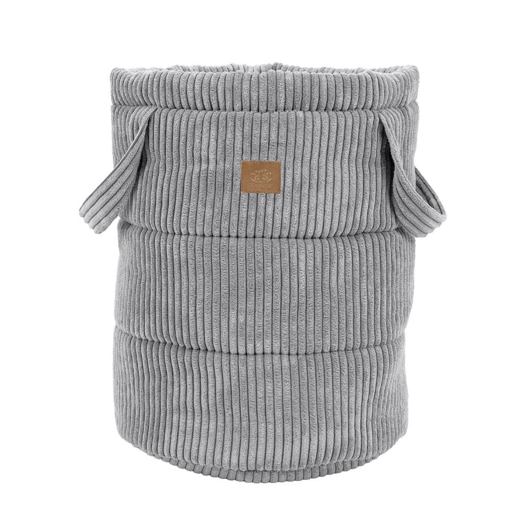 Cesta de almacenamiento de juguetes para bebés y niños en OliveDrab | muebles Tinitto – Fabricación europea