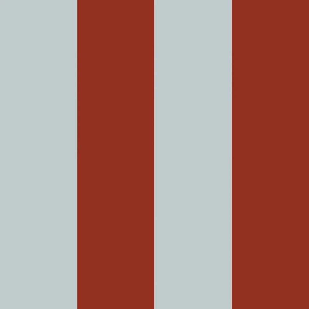 Papel de parede listrado azul e vermelho – Design clássico em | móveis Tinitto – Fabricação europeia