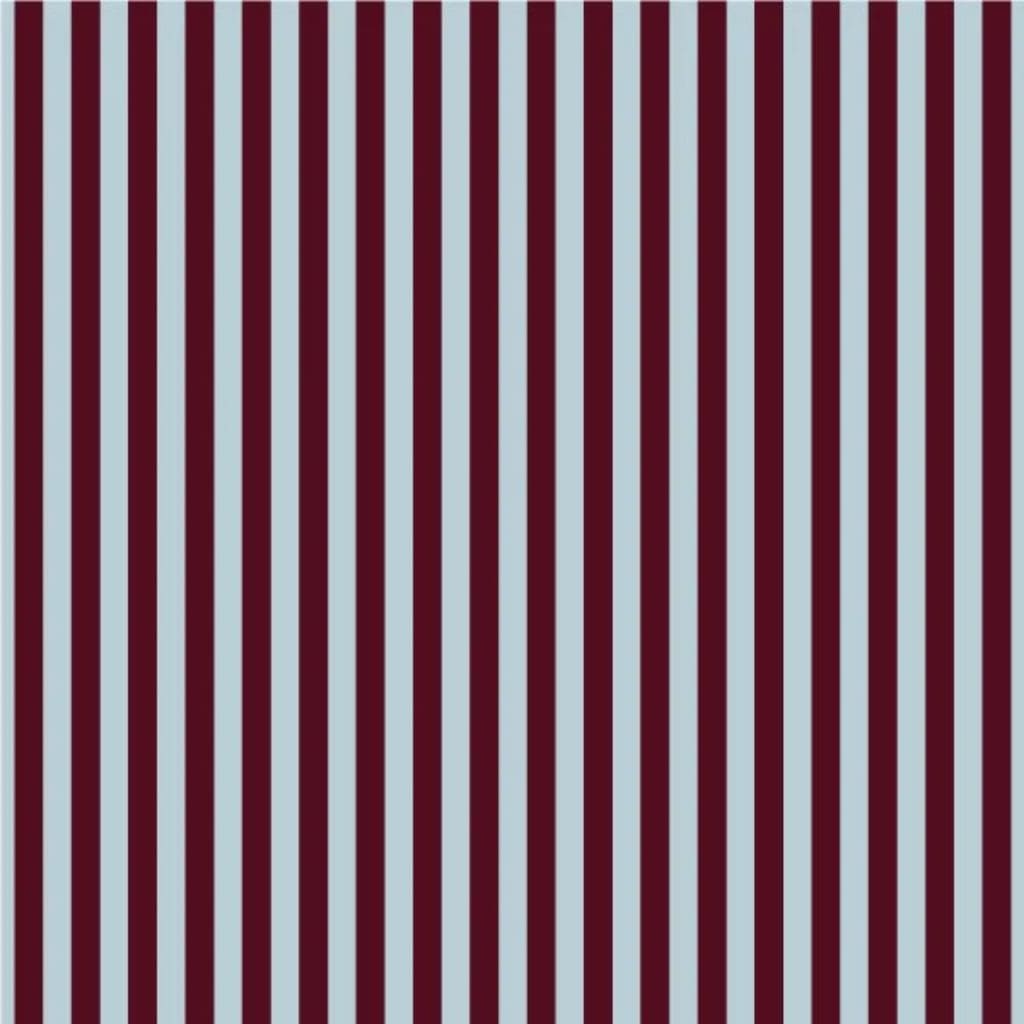 Papel de parede listrado Maya – azul e marrom suave | móveis Tinitto – Fabricação europeia