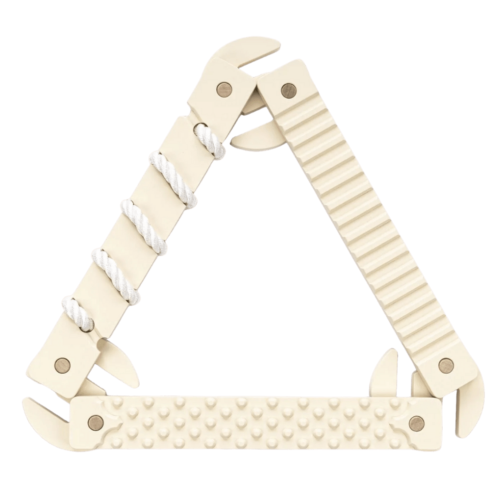 Parcours d'Équilibre Montessori TIPITOO® - Mini Corde blanche en Blanc | Motricidade Tinitto – Fabrication européenne