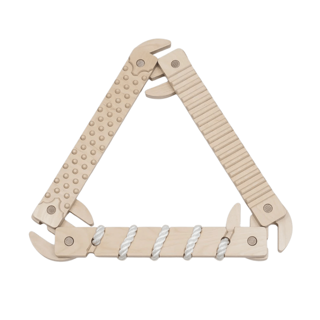 Parcours d'Équilibre Montessori TIPITOO® - Mini Corde blanche en Non verni | Motricidade Tinitto – Fabrication européenne