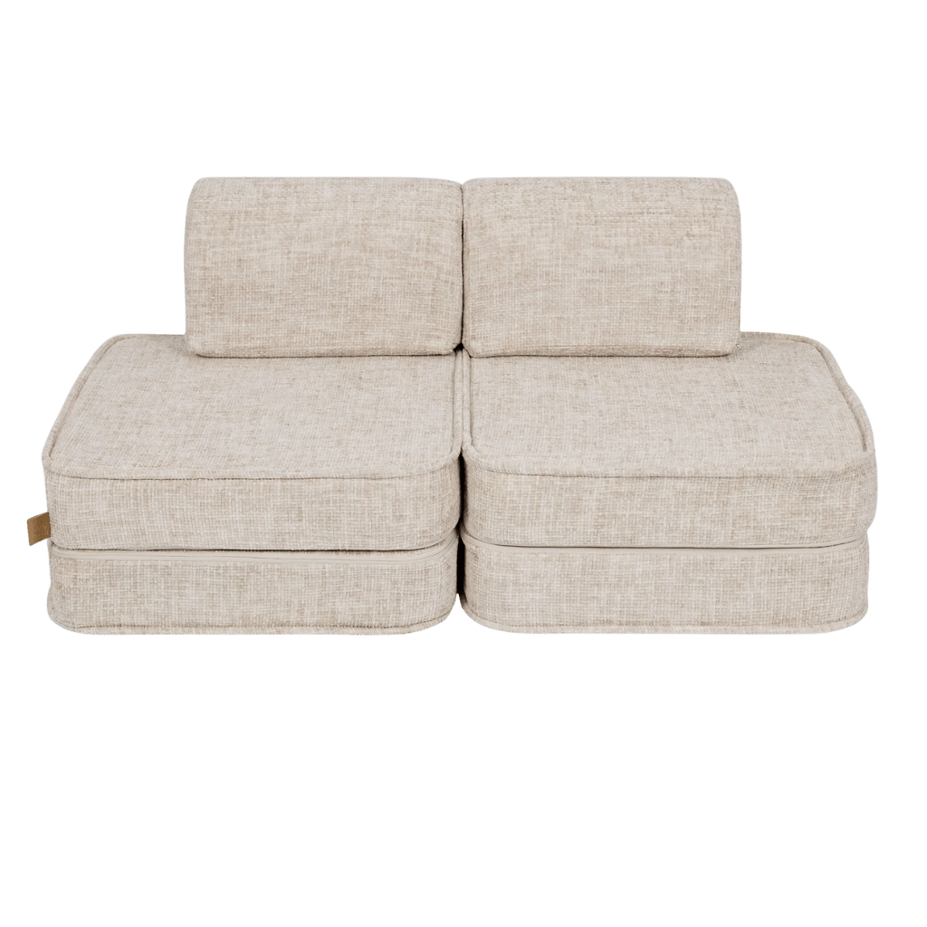 Sofá Modular Pequeño para Niños - Tangle Marshmellow Beige en | Decoración Tinitto – Fabricación europea