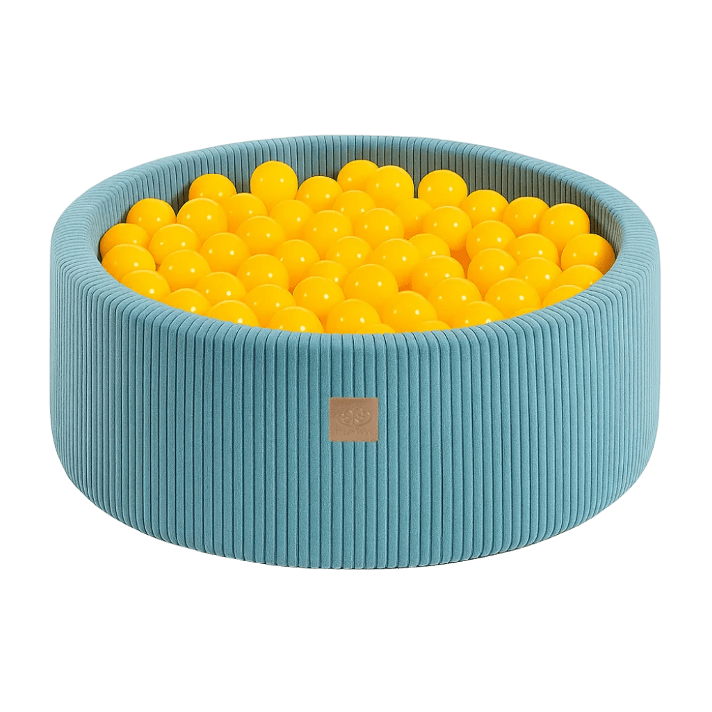 Piscine à Balles Aesthetic Turquoise 90x30cm avec 200 Balles en | Motricidade Tinitto – Fabrication européenne