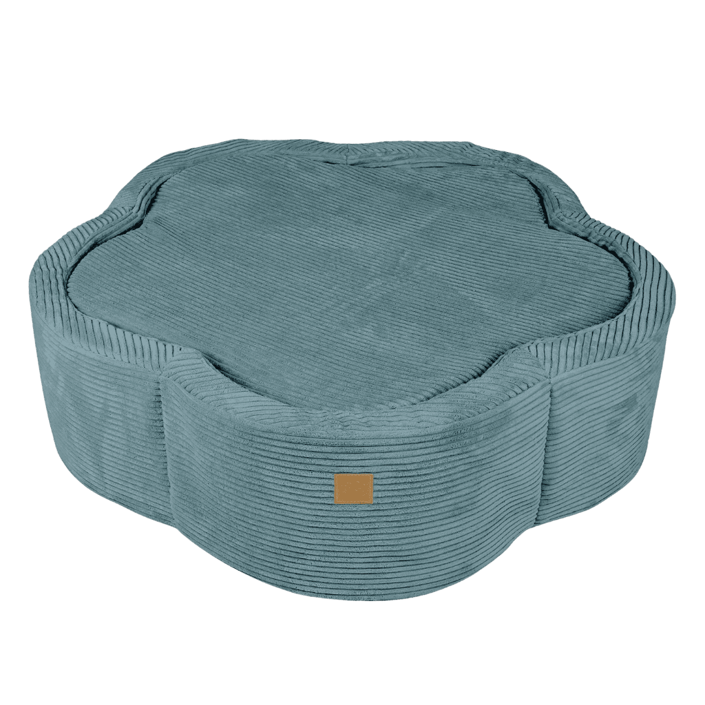 Piscina de bolas Flor - Turquesa em | Motricidade Tinitto – Fabricação europeia