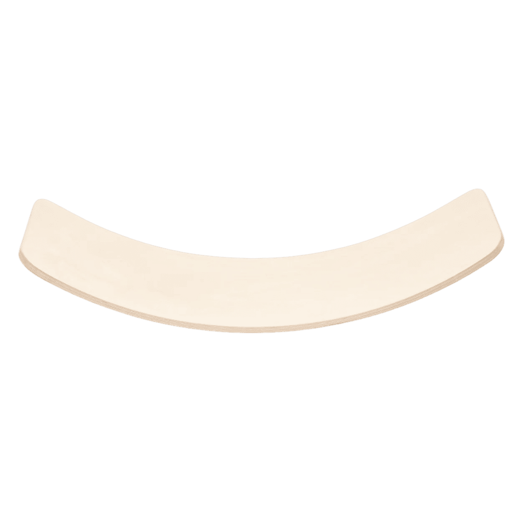 Prancha de equilíbrio em forma de S de madeira | Motricidade Tinitto – Fabricação europeia