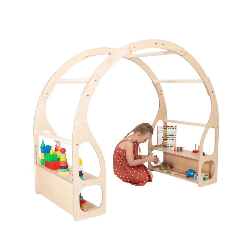 Play Stand Montessori in Wood in | Motricidade Tinitto – European manufacturing
