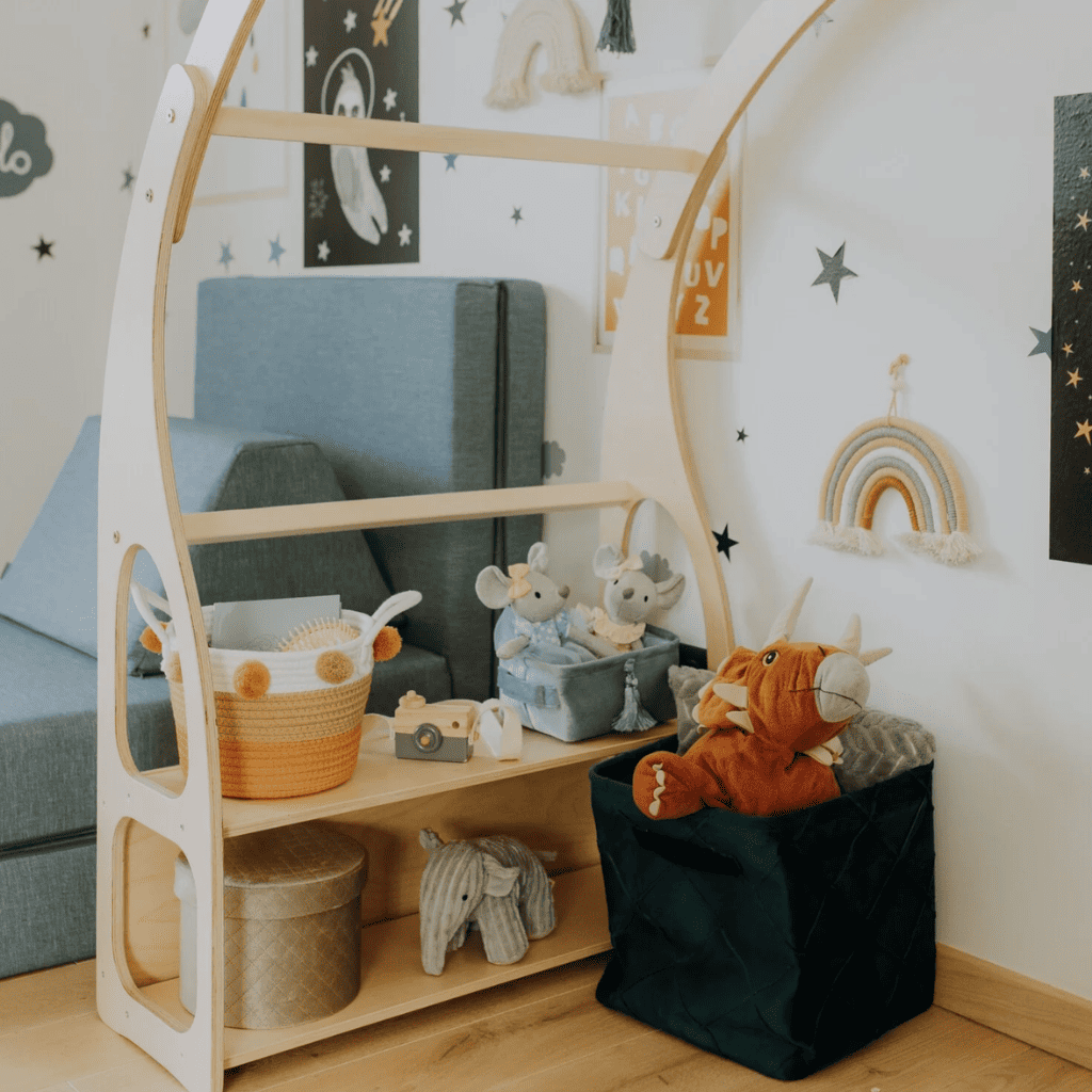 Play Stand Montessori in Wood in | Motricidade Tinitto – European manufacturing