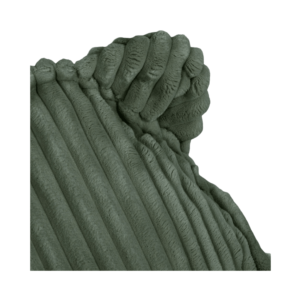 Pouf Poire "Sako" en Velours Côtelé Churros – MeowBaby - Vert Olive en | Conforto Tinitto – Fabrication européenne