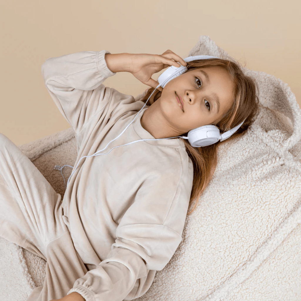 Pouf "Sako" Bearly – MeowBaby - Gris en | Conforto Tinitto – Fabrication européenne