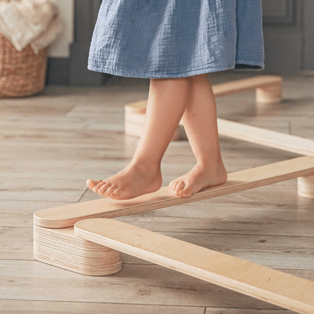 Poutres d'Équilibre Modulables "Balance Beam" – Parcours de Motricité (leg&go) en | Motricidade Tinitto – Fabrication européenne