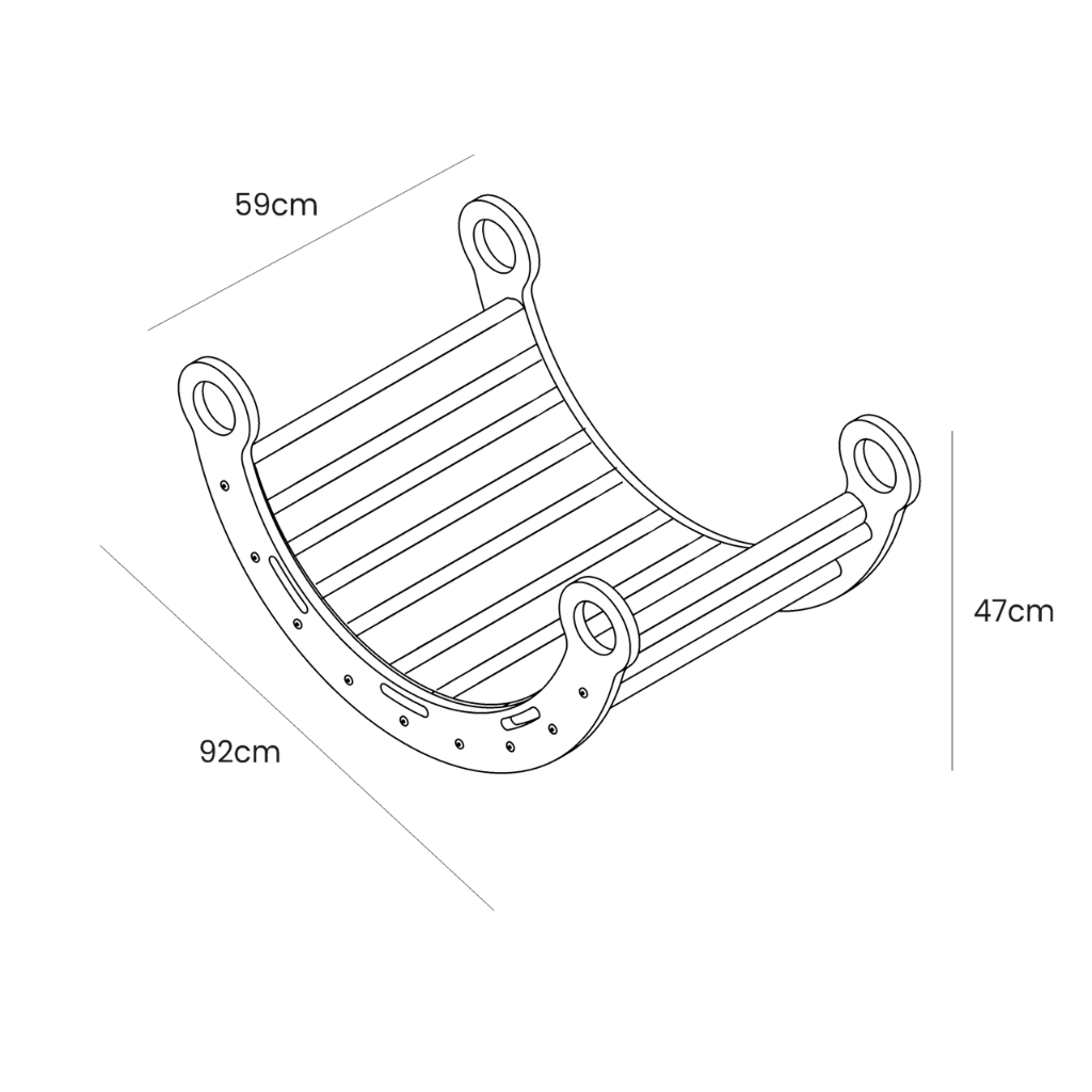 Snug Rocker for Kids Branco - Almofada Branca em | Motricidade Tinitto – Fabricação europeia