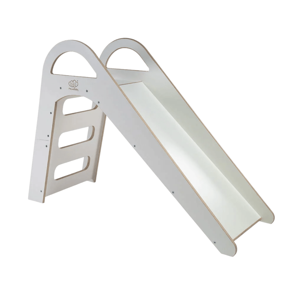 Tobogán de madera escandinavo para niños, 87 x 46 cm | Motricidade Tinitto – Fabricación europea