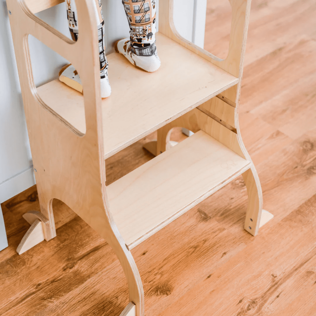 Tour d'Observation Montessori STEP UP – Avec Pieds de Support en | Motricidade Tinitto – Fabrication européenne