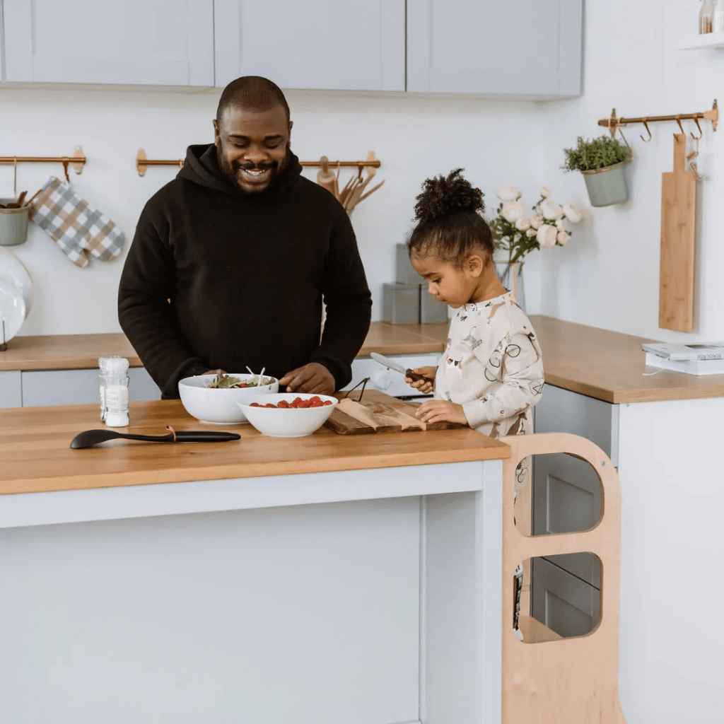 Tour d'Observation Montessori STEP UP – Avec Pieds de Support en | Motricidade Tinitto – Fabrication européenne