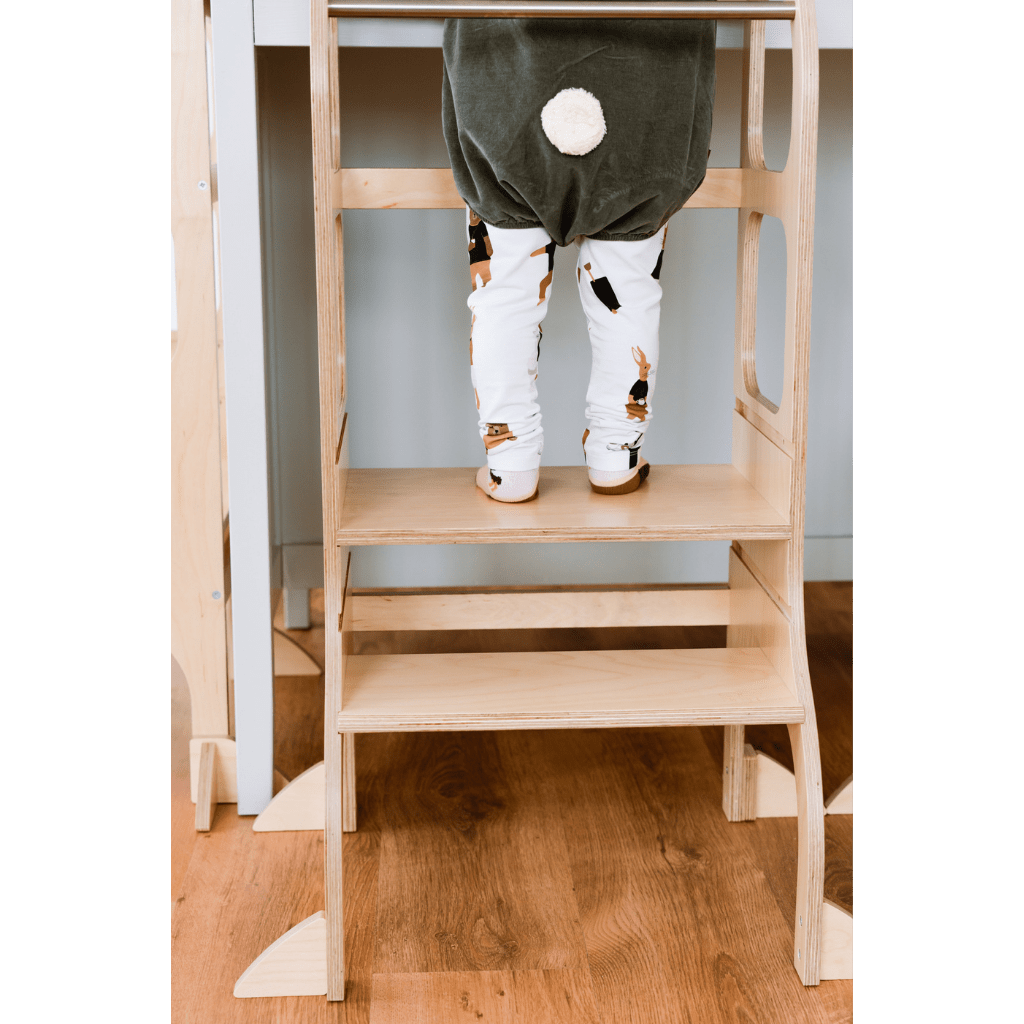 Tour d'Observation Montessori STEP UP – Avec Pieds de Support en | Motricidade Tinitto – Fabrication européenne
