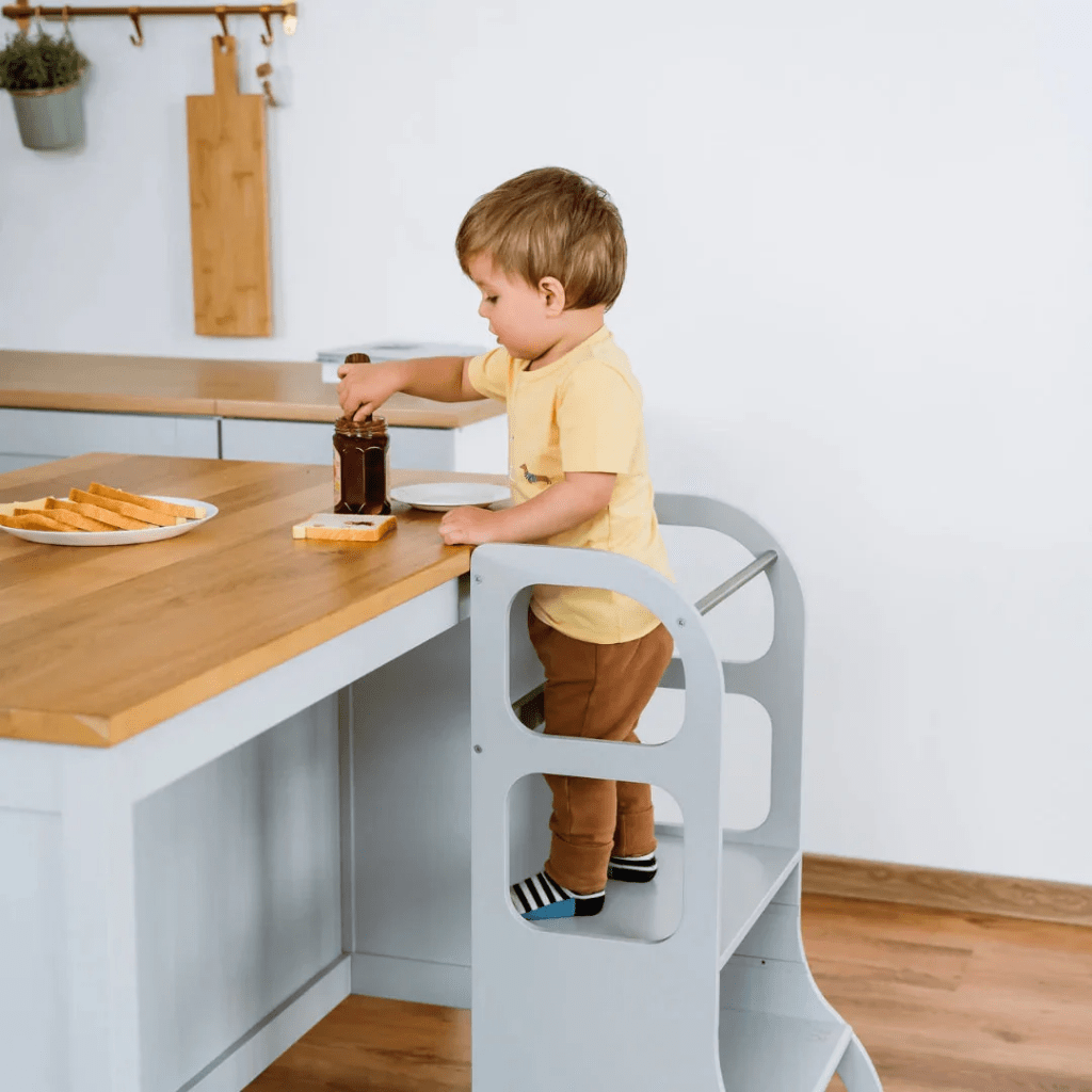 Tour d'Observation Montessori STEP UP – Avec Pieds de Support en | Motricidade Tinitto – Fabrication européenne