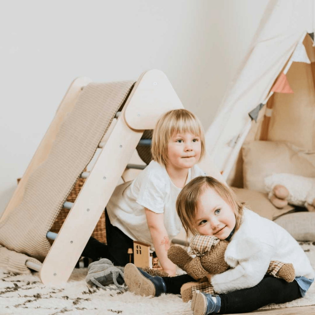 Triangle de Pikler Évolutif – Structure d'Escalade (leg&go) - Pastel en | Motricidade Tinitto – Fabrication européenne