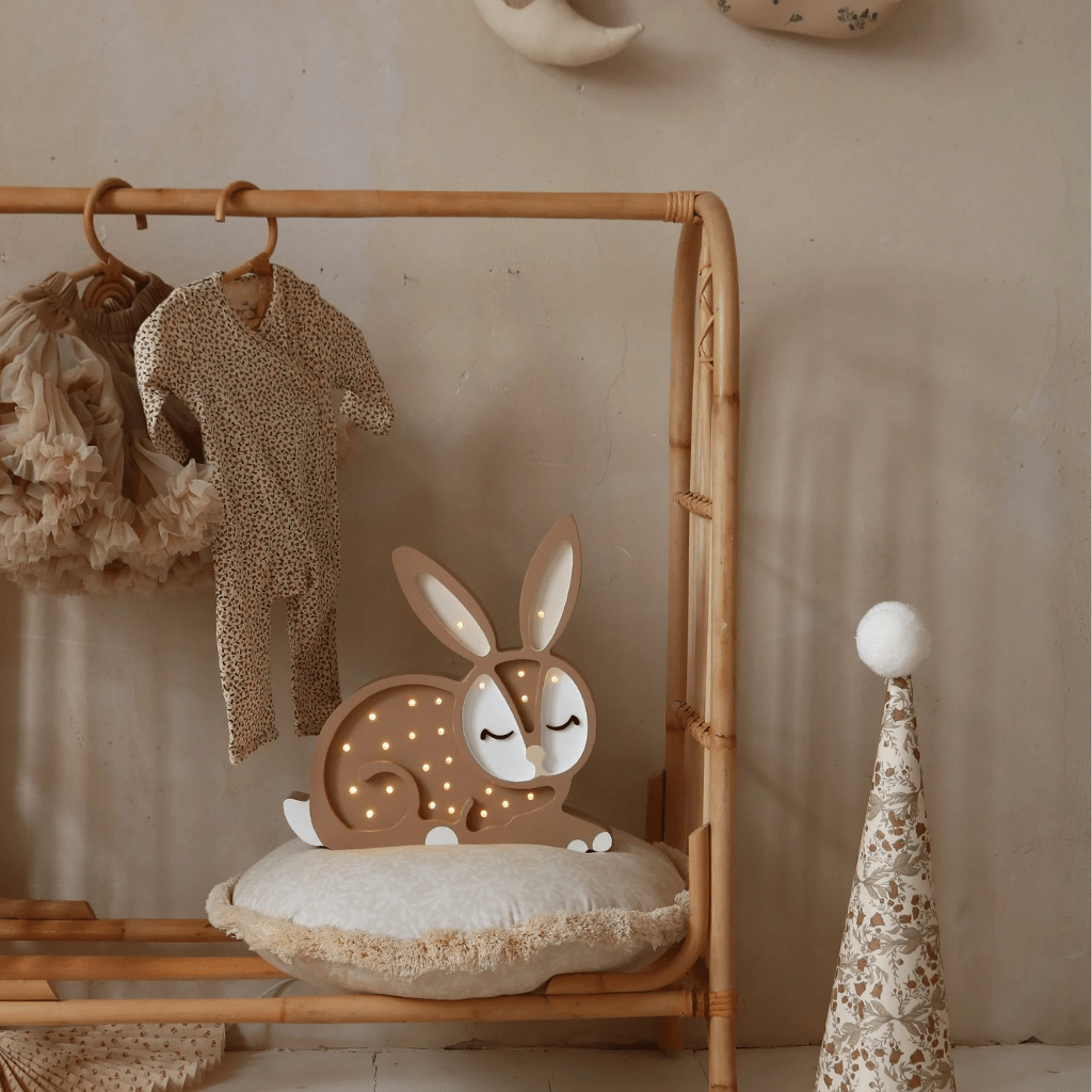 Veilleuse Chat en Bois de Pin en Gris | Decoração Tinitto – Fabrication européenne