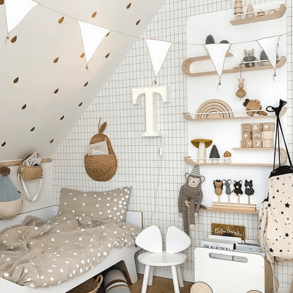 Veilleuse Lettre "U" en Bois de Pin en S | Decoração Tinitto – Fabrication européenne