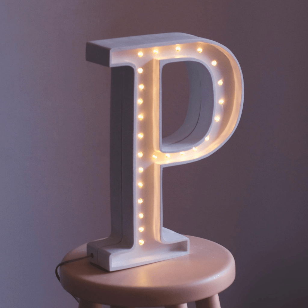 Veilleuse Lettre "U" en Bois de Pin en S | Decoração Tinitto – Fabrication européenne