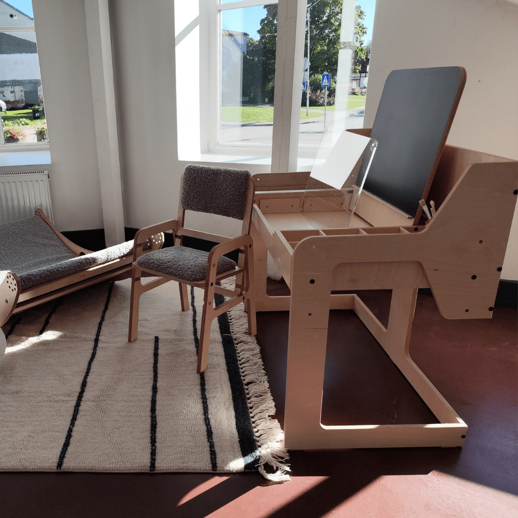 Bureau d'Activités Multisensoriel "Luula" – Table Évolutive (Seule) en | furniture Tinitto – Fabrication européenne