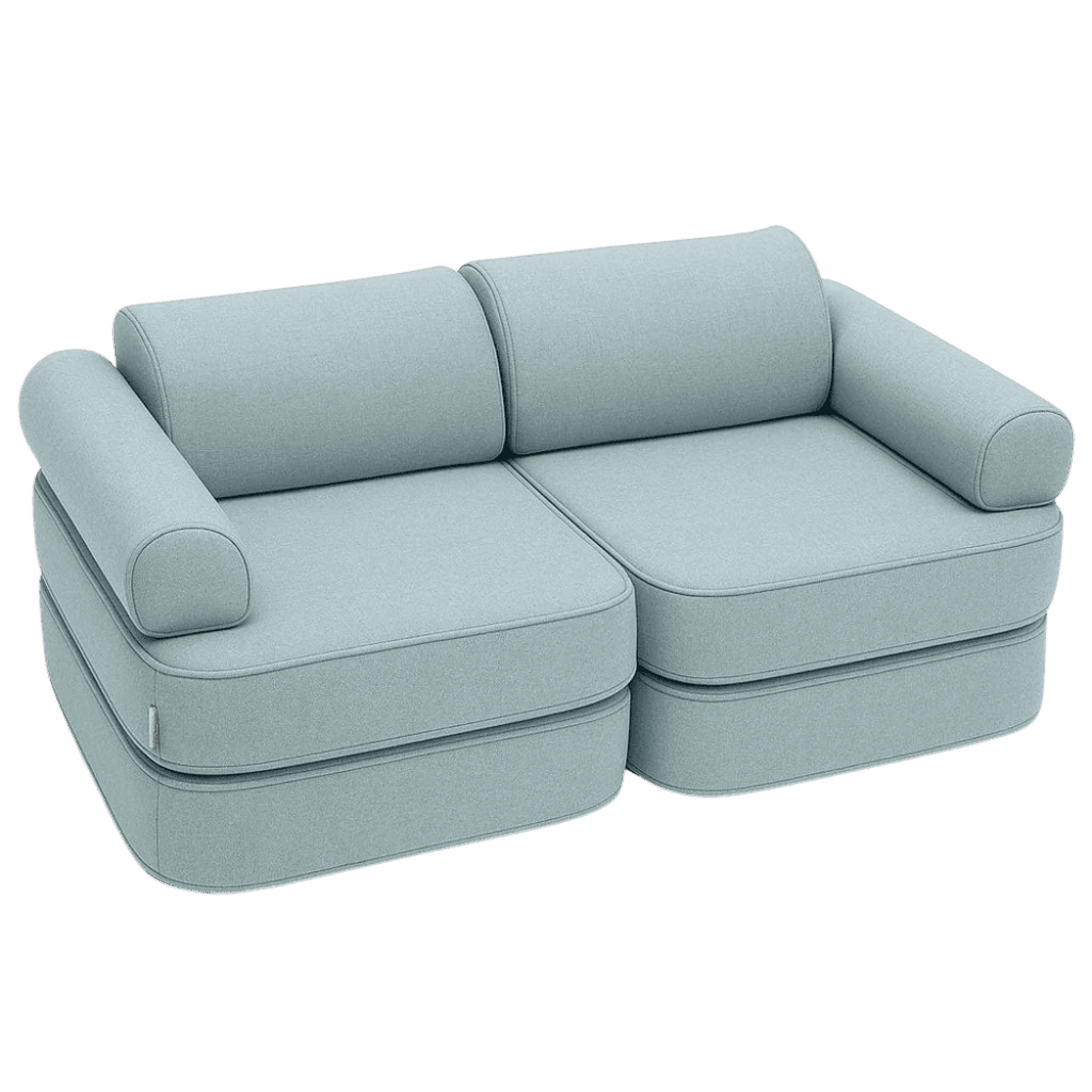 Sofá interior y exterior Outzy en SkyBlue | Decoración Tinitto – Fabricación europea