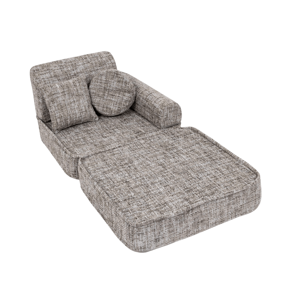 Sofá modular mediano para niños - Tangle Moon Grey en | Decoración Tinitto – Fabricación europea