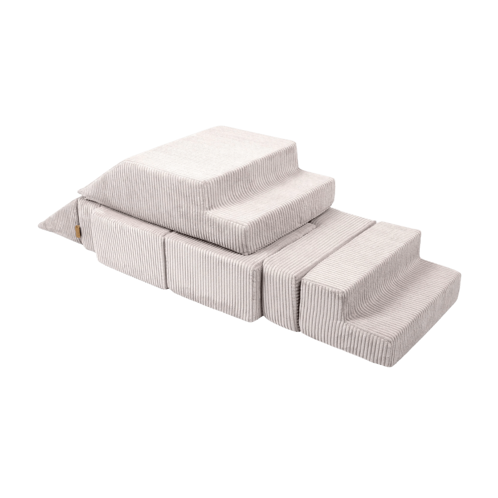 Canapé Modulable Enfant "Bricks" 6 Pièces Aesthetic – MeowBaby - Ecru en | Motricidade Tinitto – Fabrication européenne