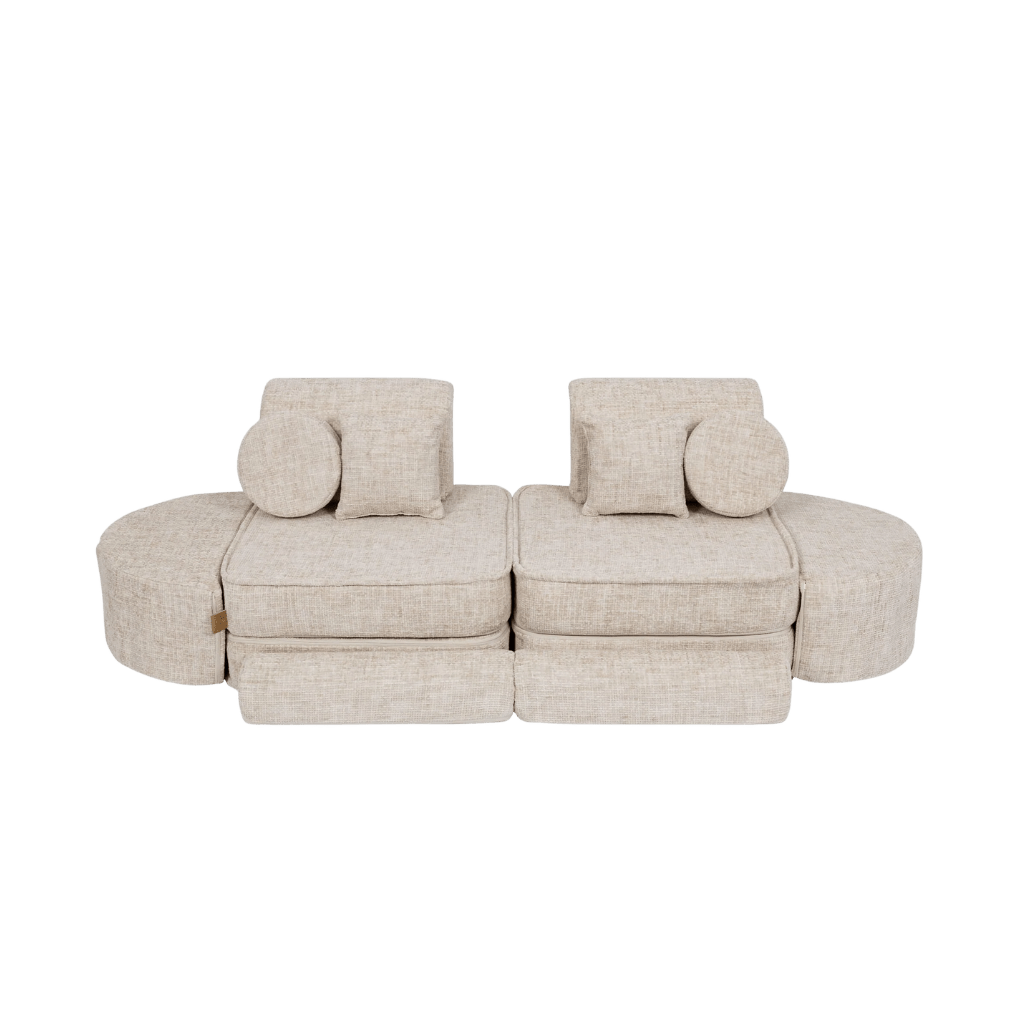Sofá Modular Infantil Mediano - Tangle Marshmallow Beige en | Decoración Tinitto – Fabricación europea