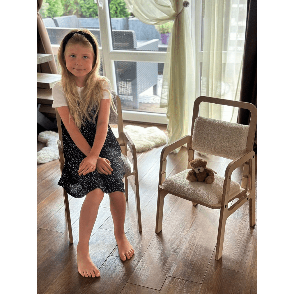 Chaise Évolutive Ergonomique "Luula" – 2 - 12 ans (Tissu Recyclé) - Cloud Mouse en | Decoração Tinitto – Fabrication européenne