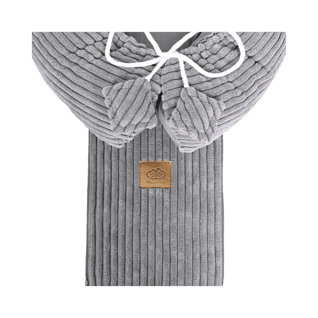 Luxury Baby Sleep Cocoon - Cinza pt | Conforto Tinitto – Fabricação europeia