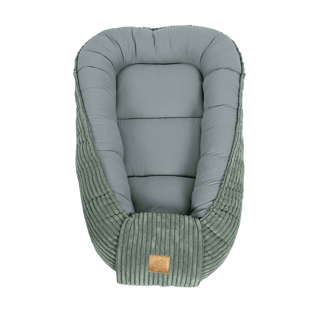 Casulo Luxo Baby Sleep - Verde Oliva | Conforto Tinitto – Fabricação europeia