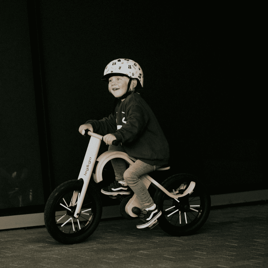 leg&go Bicicleta sin Pedales Escalable de Madera 3 en 1 - Bicicleta Infantil Ligera y Duradera | Motricidade Tinitto – Fabricación europea