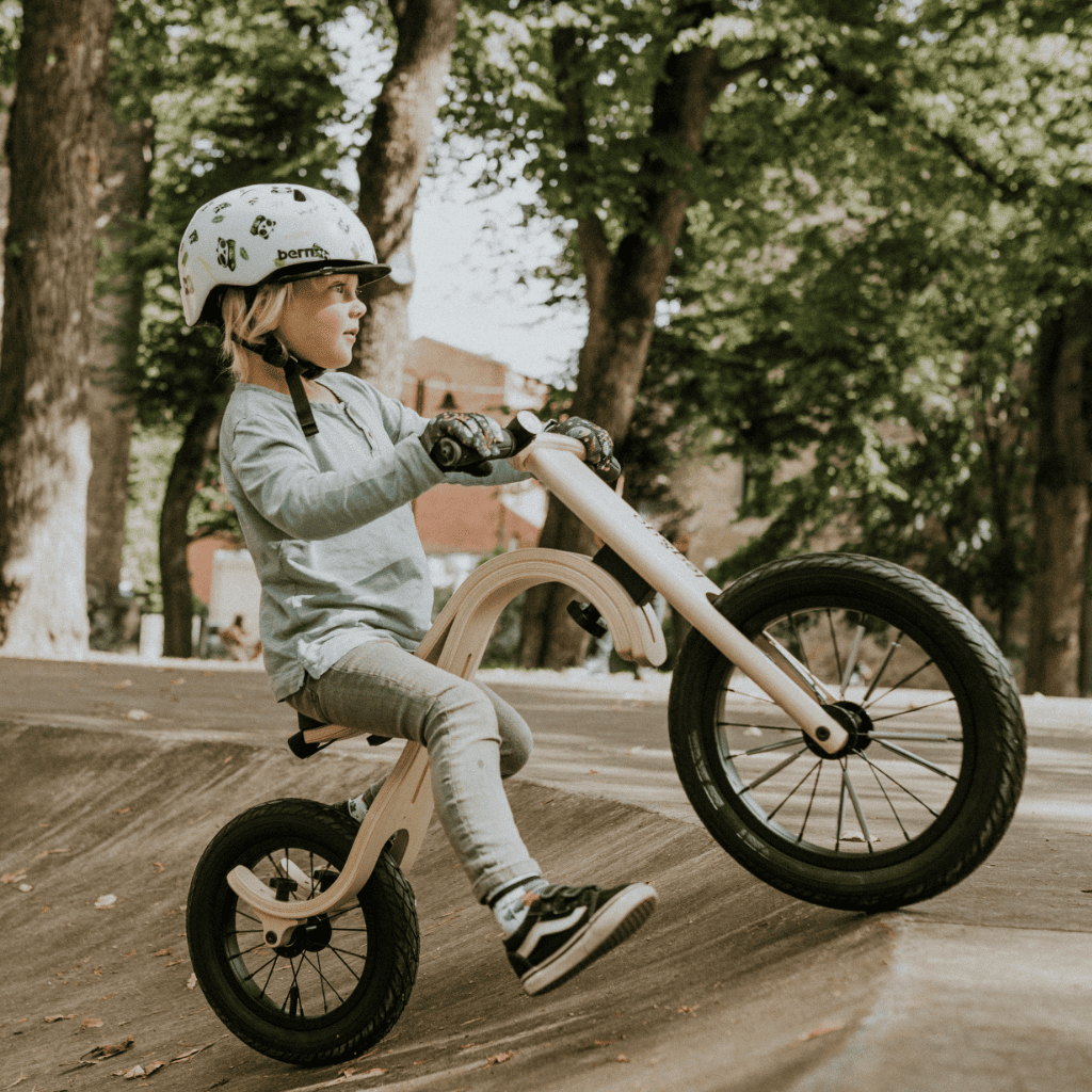 leg&go Bicicleta sin Pedales Escalable de Madera 3 en 1 - Bicicleta Infantil Ligera y Duradera | Motricidade Tinitto – Fabricación europea