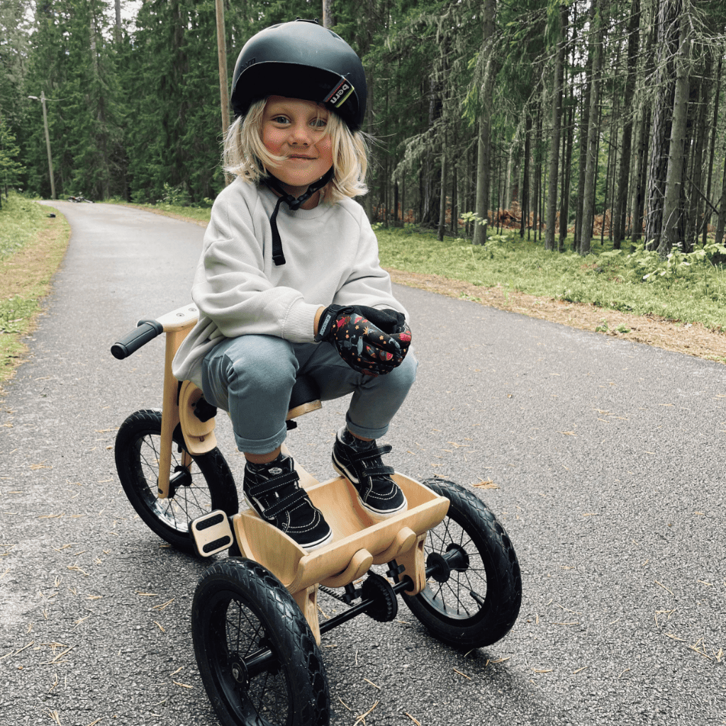 leg&go Bicicleta sin Pedales Escalable de Madera 3 en 1 - Bicicleta Infantil Ligera y Duradera | Motricidade Tinitto – Fabricación europea