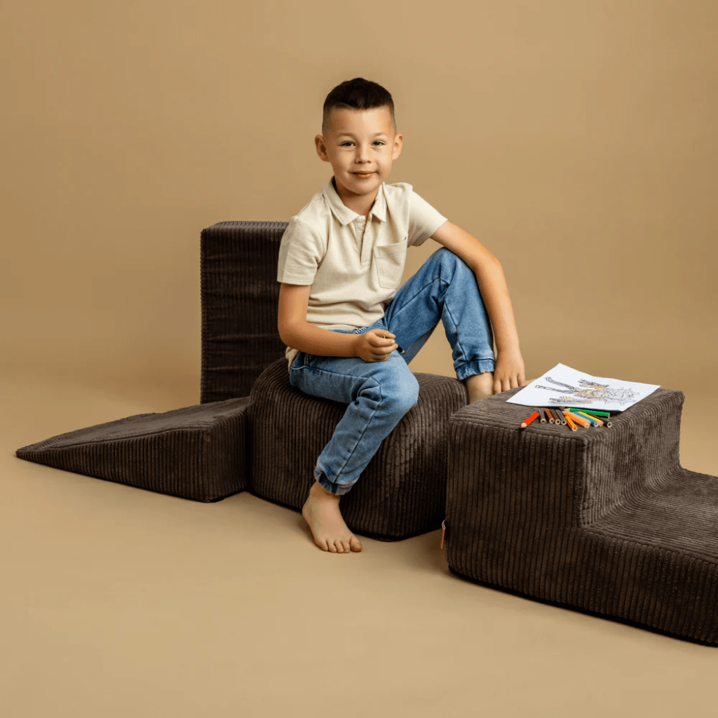 Aire de Jeux Modulable avec Piscine à Balles Rose en | Motricidade Tinitto – Fabrication européenne