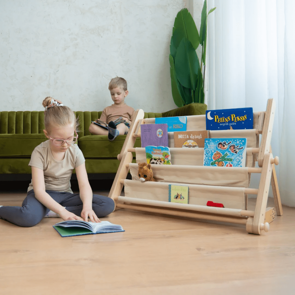 Étagère Montessori - Accessoire pour structures d'escalade en | Motricidade Tinitto – Fabrication européenne